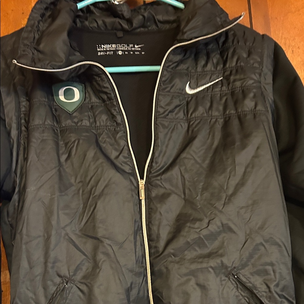 Nike Black Dri-FIT Jacket with Logo